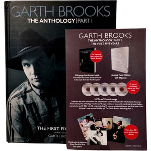 Garth Brooks The Anthology Part I Limited First Edition 5 CD 52 songs Book